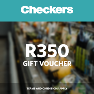 R350 Checkers Gift Card Voucher