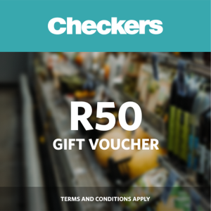 R50 Checkers Gift Card Voucher