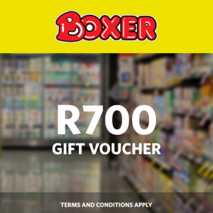 R700 Boxer Gift Card Voucher