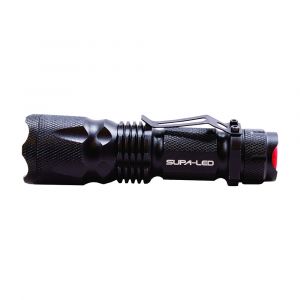 Supa-LED Bobcat 3w LED Tactical Flashlight W/Clip 1xAA