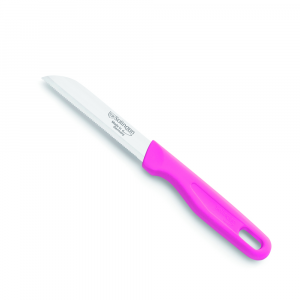Klever Solingen Tomato Knife with Micro-Serrated 8cm Blade - Pink