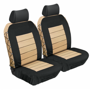 Stingray Ultimate HD Front Seat Covers Beige