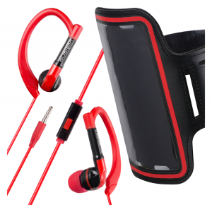 Volkano Haste series sports hook in earphones with mic 