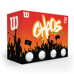 Wilson Chaos Golf Balls - white