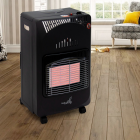 Fine Living - Gas heater- Black - Folding
